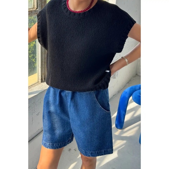 PIERRE COTTON SWEATER TOP by Le Bon Shoppe - Picture 1 of 11